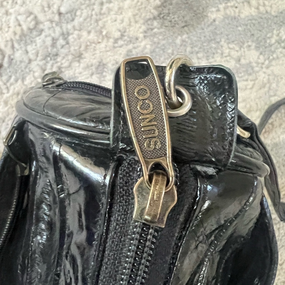 Vintage Sunco Eel Handbag in Old-Money Style - Picture 3 of 4